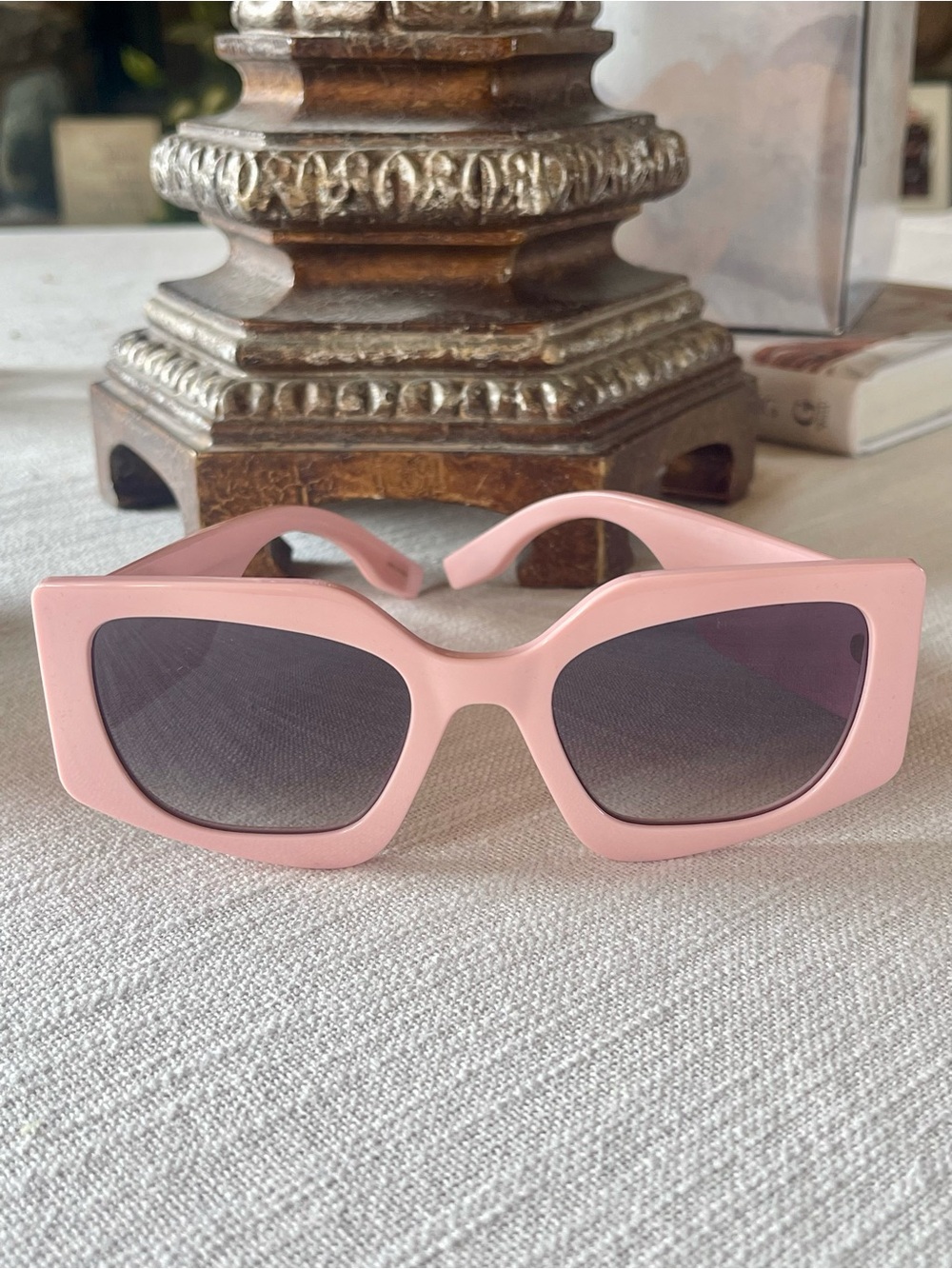 NIB MARC JACOBS MARC 774/S 35J90 PINK FULL RIM DARK GREY SHADED SUNGLASSES - Picture 6 of 12